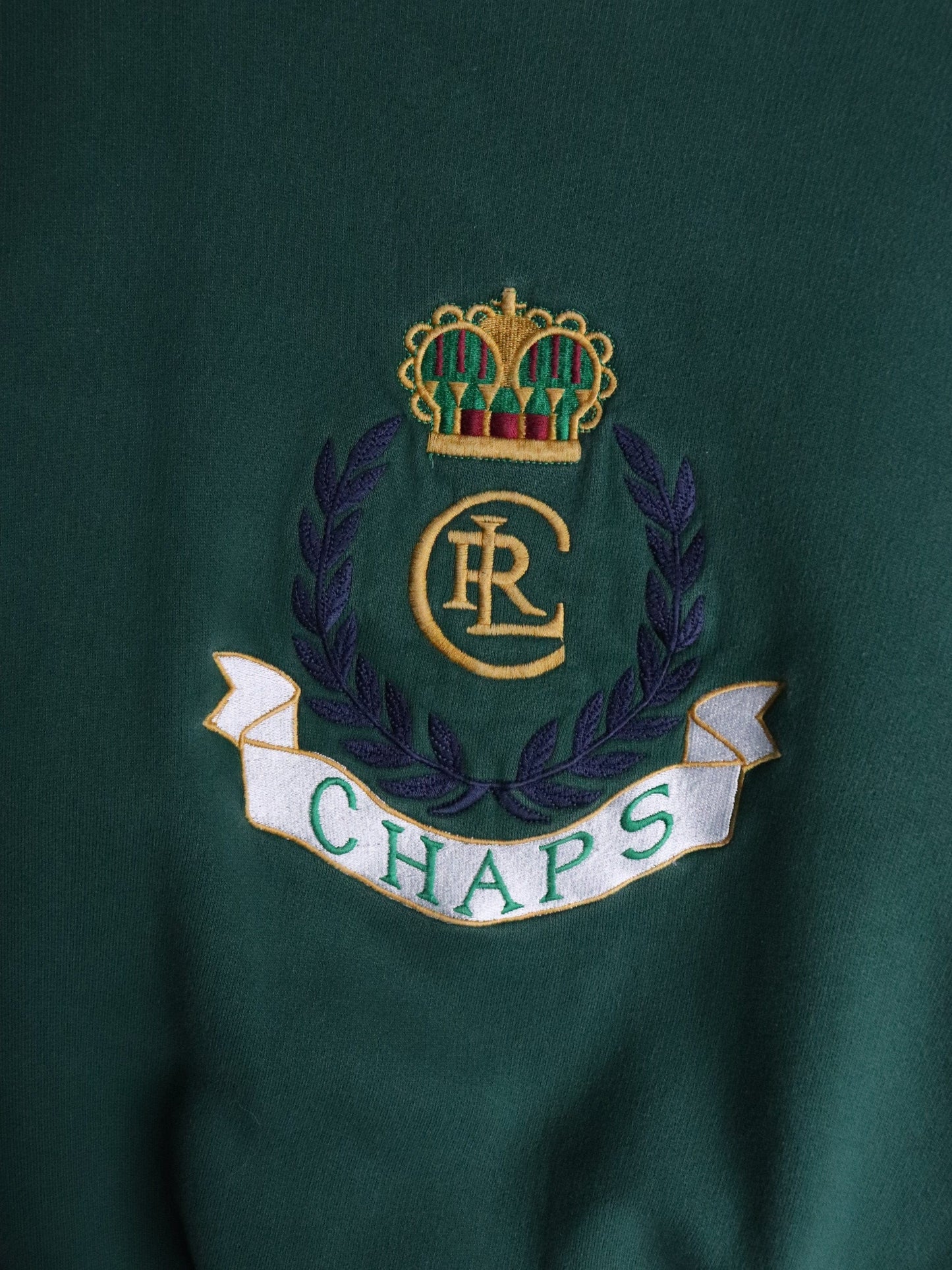 Chaps Ralph Lauren Sweatshirts & Hoodies Vintage Chaps Ralph Lauren Sweatshirt Fits Mens Small Green