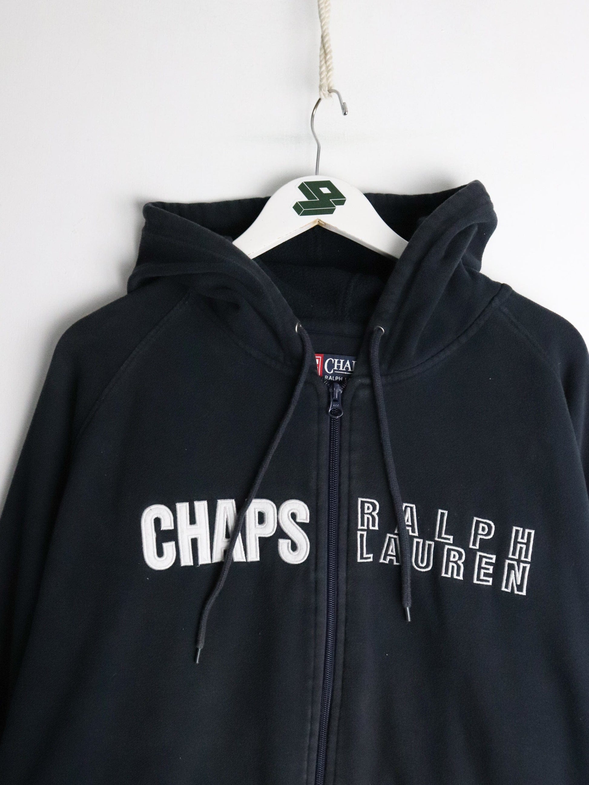 Chaps Ralph Lauren Sweatshirts & Hoodies Vintage Chaps Ralph Lauren Sweatshirt Mens XL Blue Full Zip Hoodie