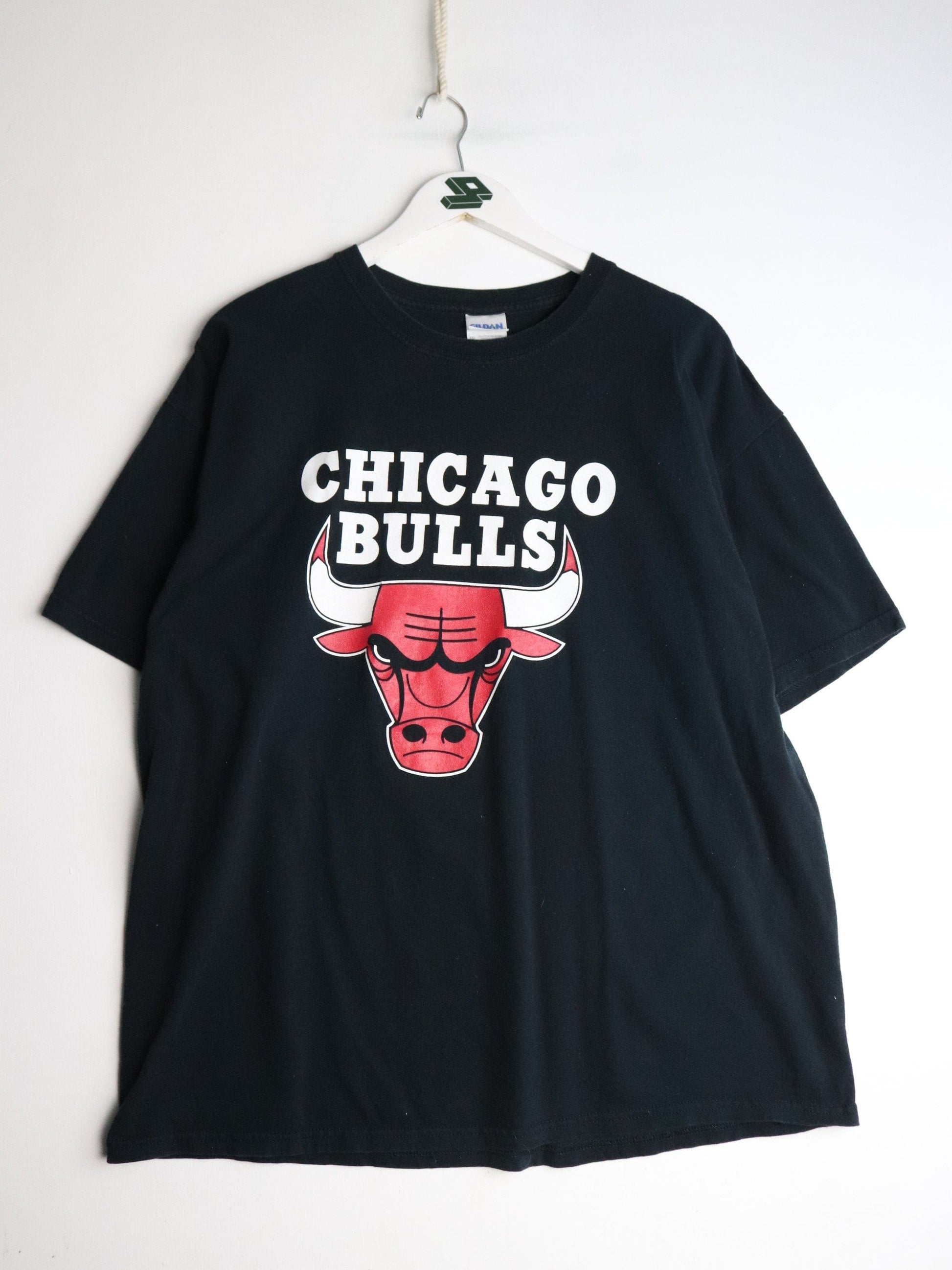 Chicago Bulls T Shirt Mens XL Black from propervintagecanada