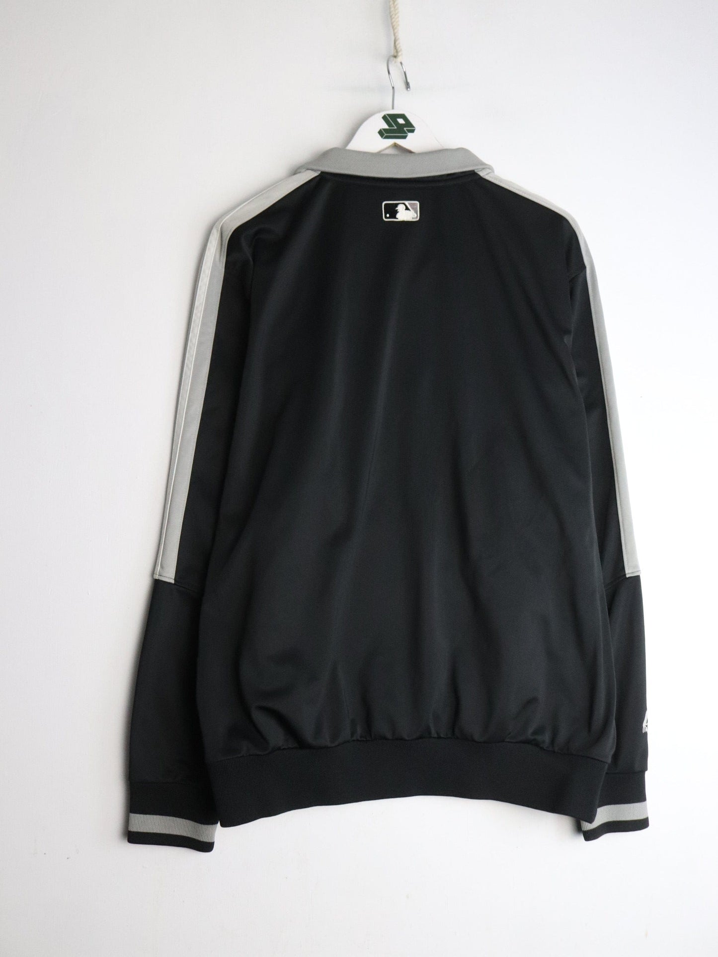 Chicago White Sox Track Jacket Mens XL Black MLB from propervintagecanada