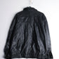 Christopher Rand Jacket Mens Large Black Leather from propervintagecanada