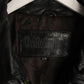 Christopher Rand Jacket Mens Large Black Leather from propervintagecanada