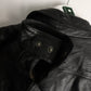 Christopher Rand Jacket Mens Large Black Leather from propervintagecanada