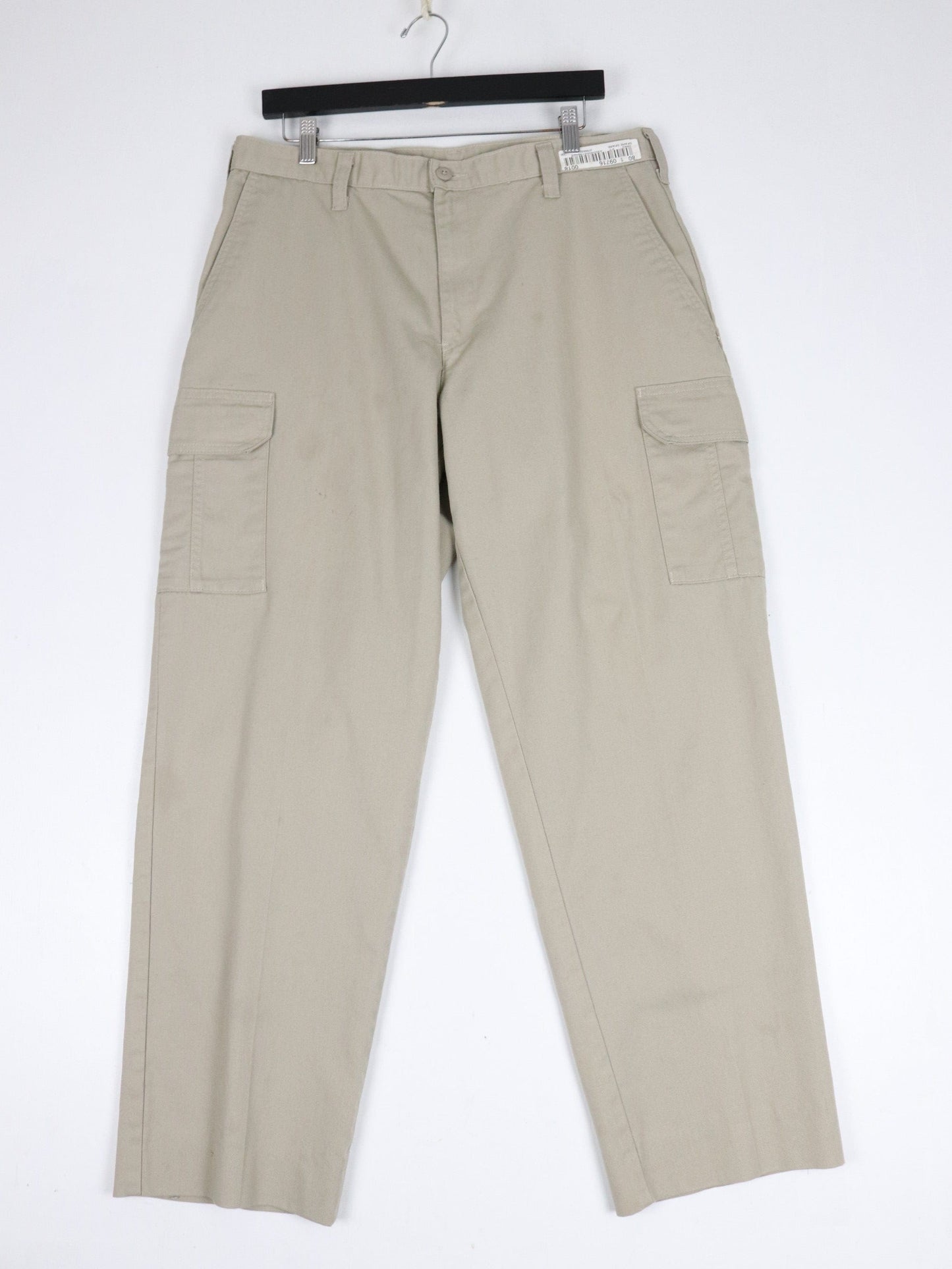 Cintas Pants Mens 34 x 30 Beige Cargo Chino