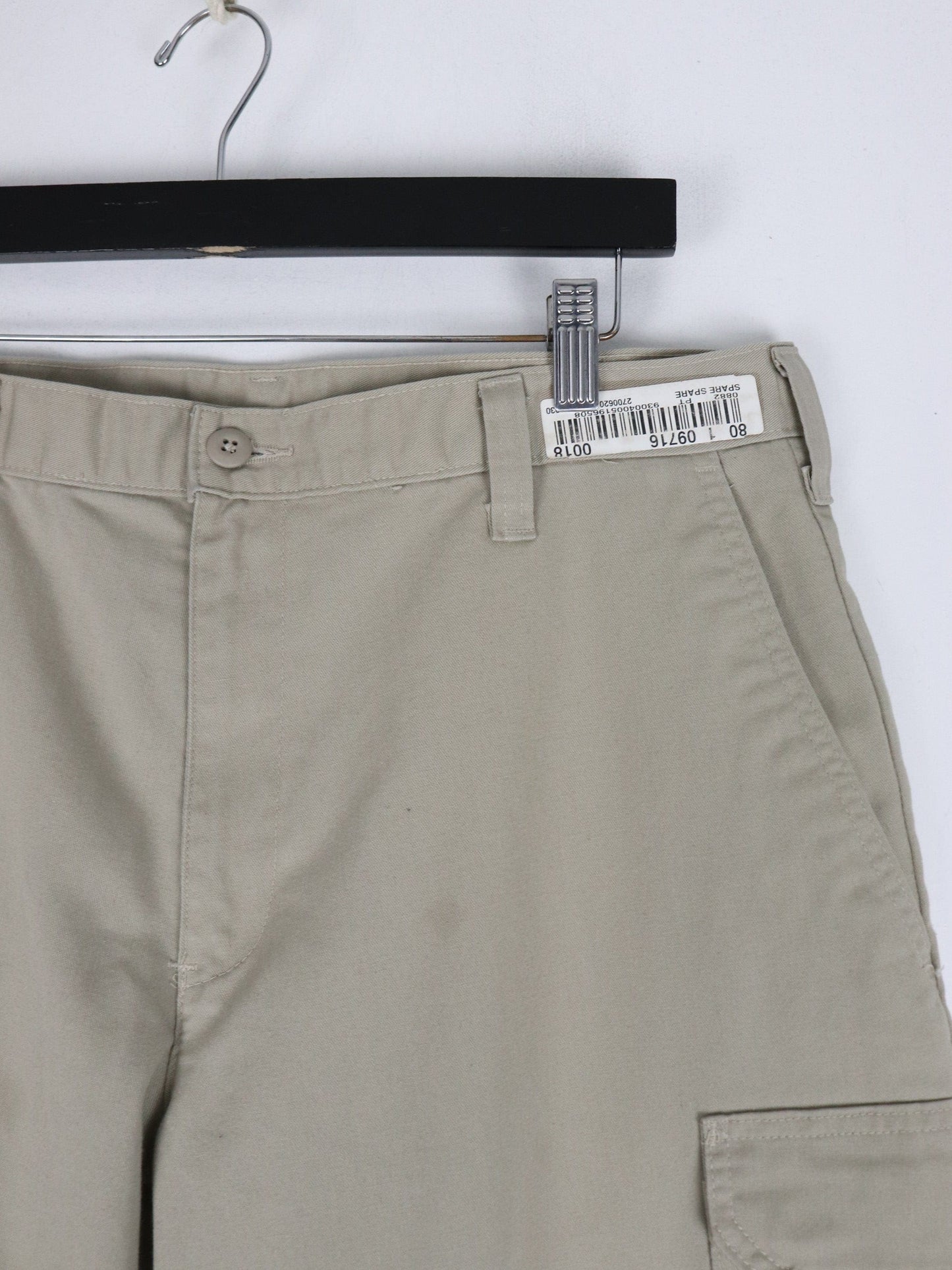 Cintas Pants Mens 34 x 30 Beige Cargo Chino
