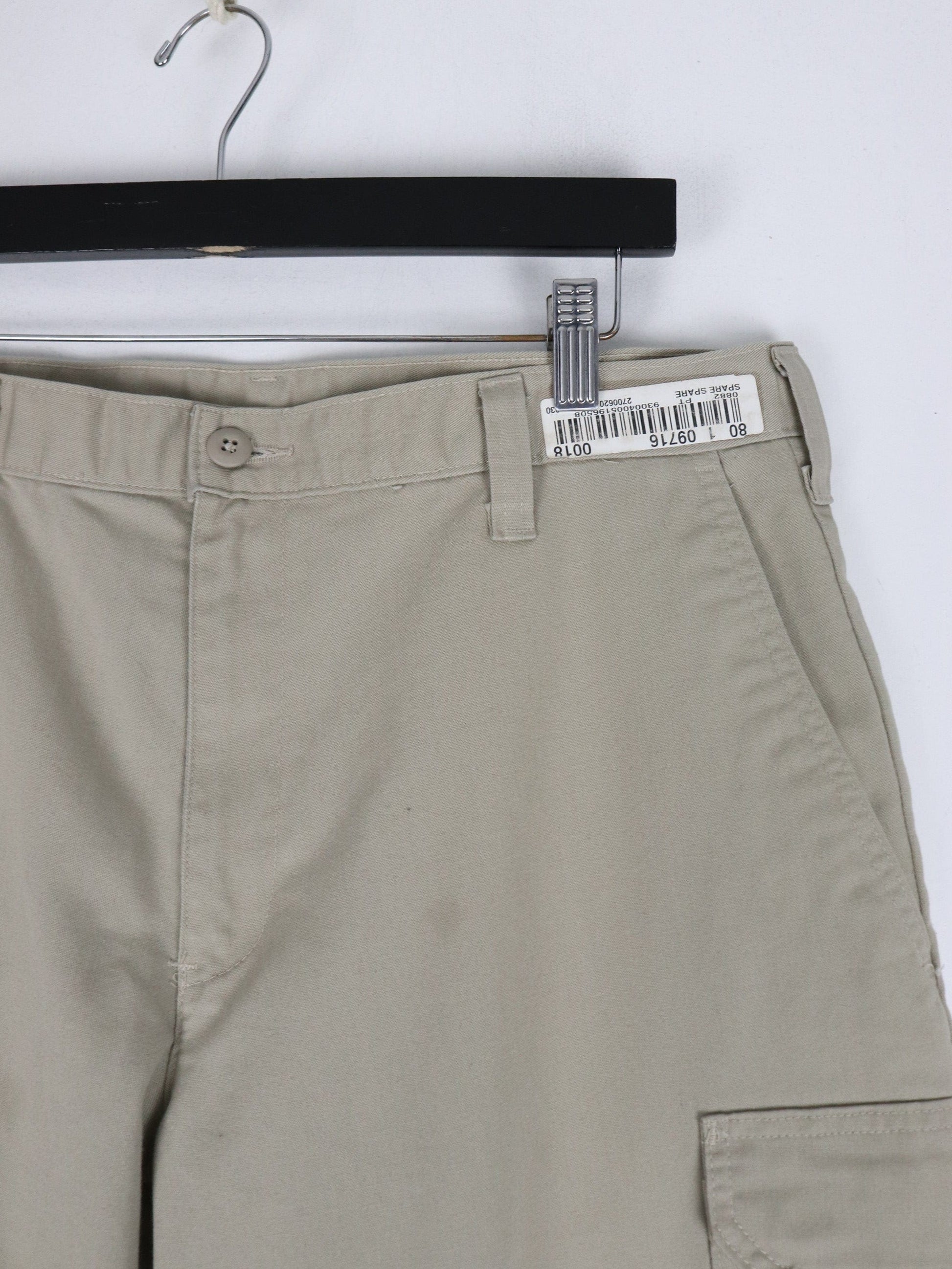 Cintas Pants Mens 34 x 30 Beige Cargo Chino