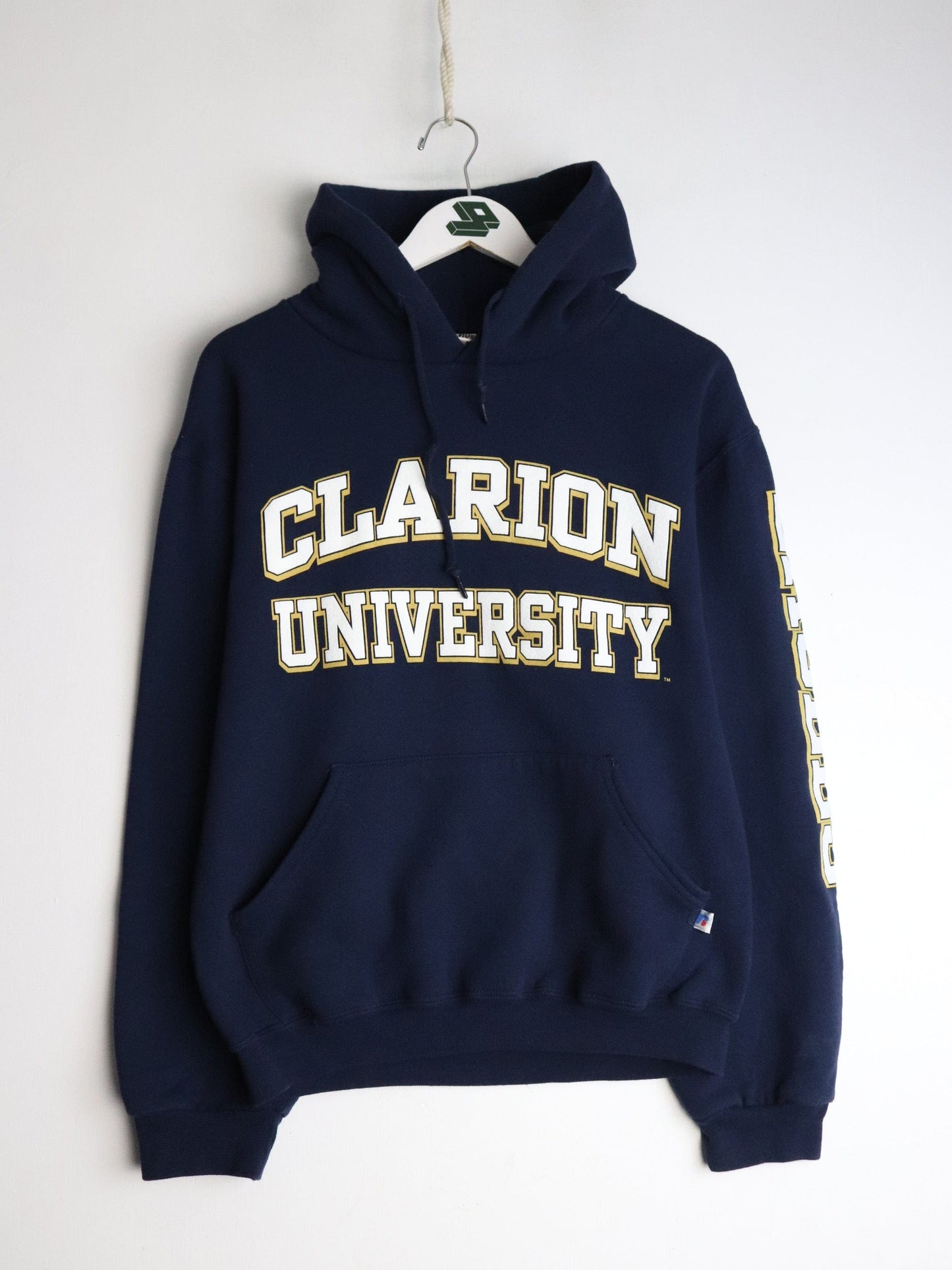 Clarion University Sweatshirt Mens Small Blue Hoodie from propervintagecanada