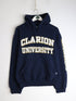 Clarion University Sweatshirt Mens Small Blue Hoodie from propervintagecanada
