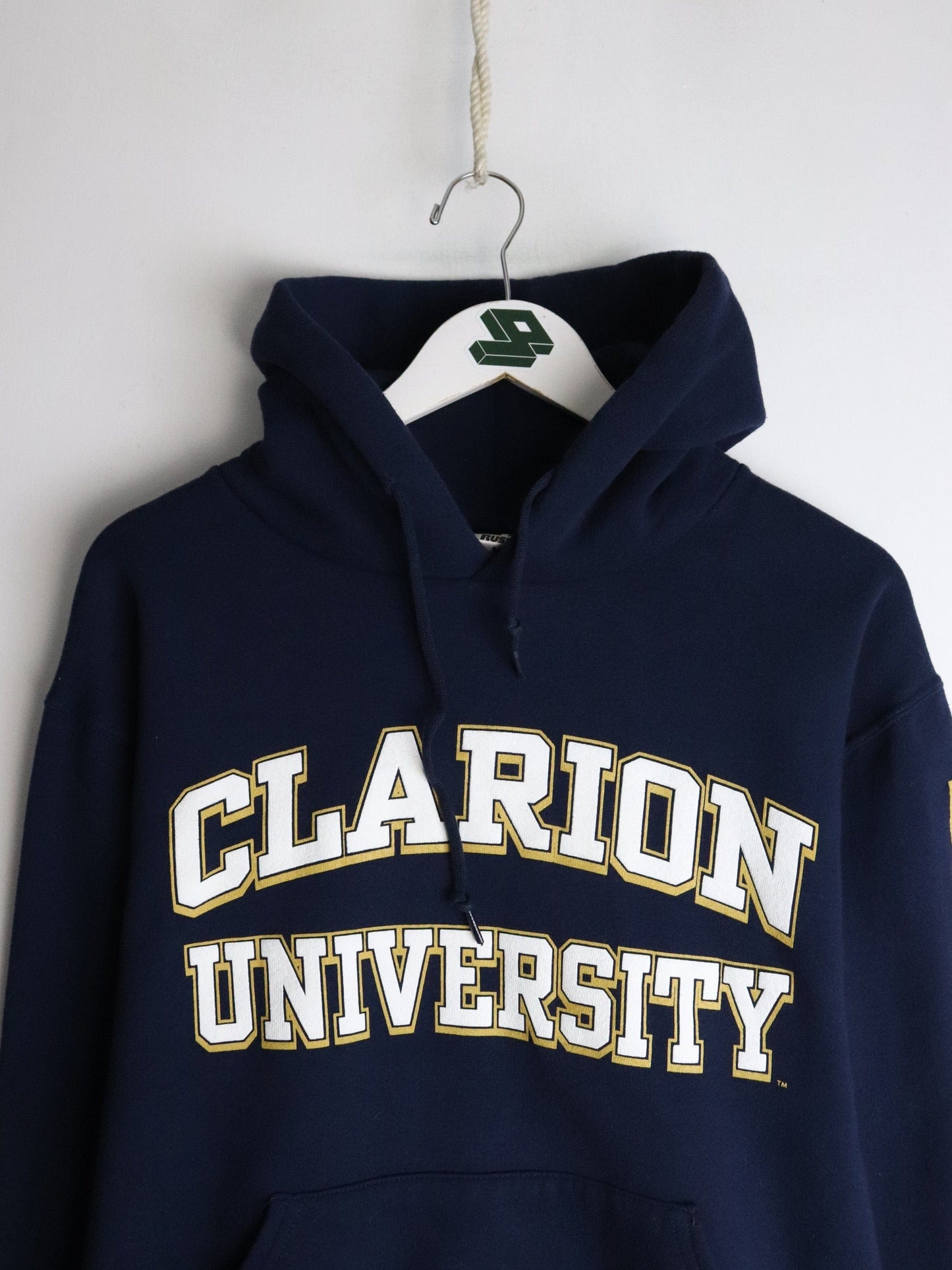 Clarion University Sweatshirt Mens Small Blue Hoodie from propervintagecanada