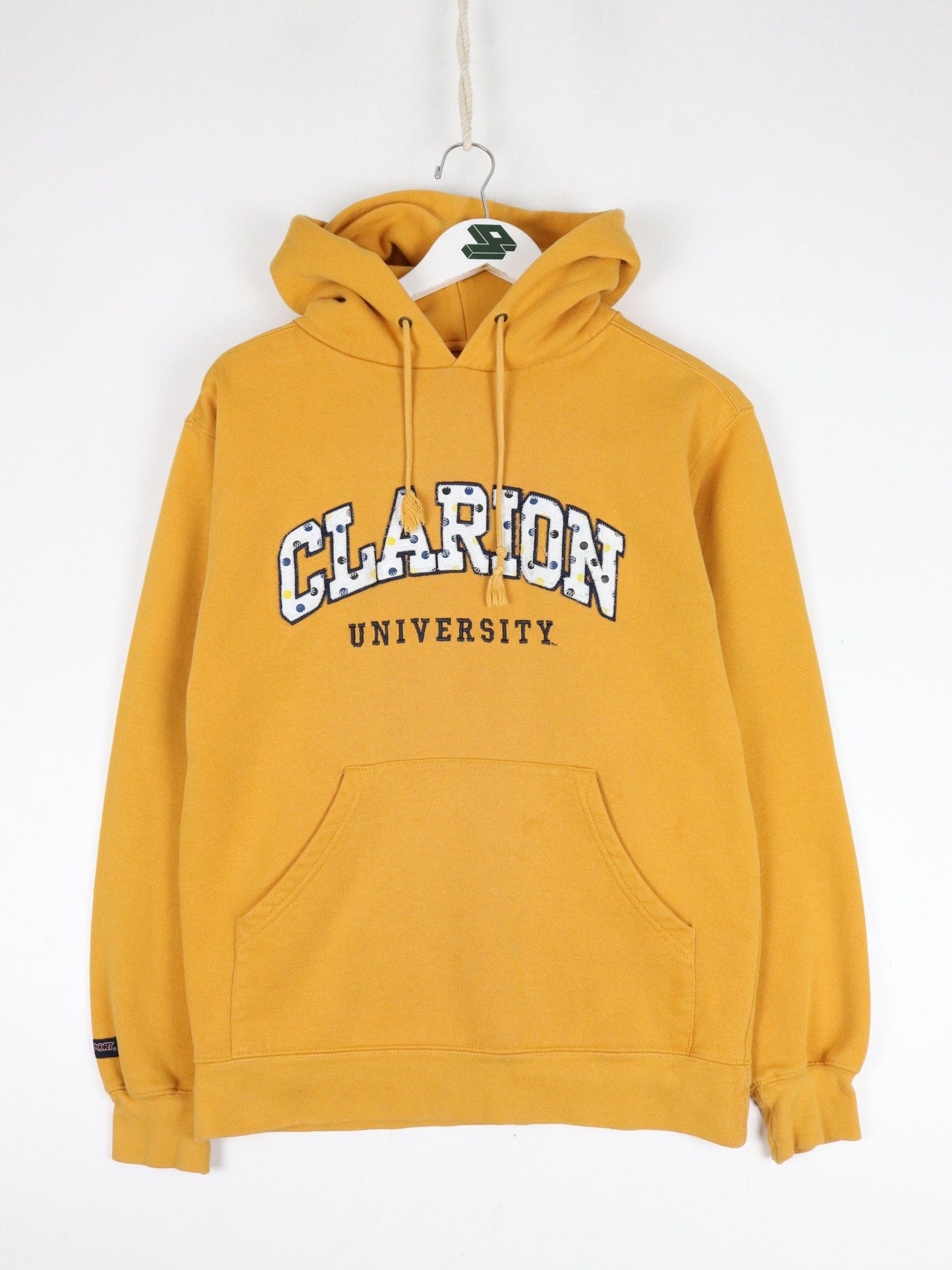 Clarion University Sweatshirt Mens Small Yellow Hoodie from propervintagecanada
