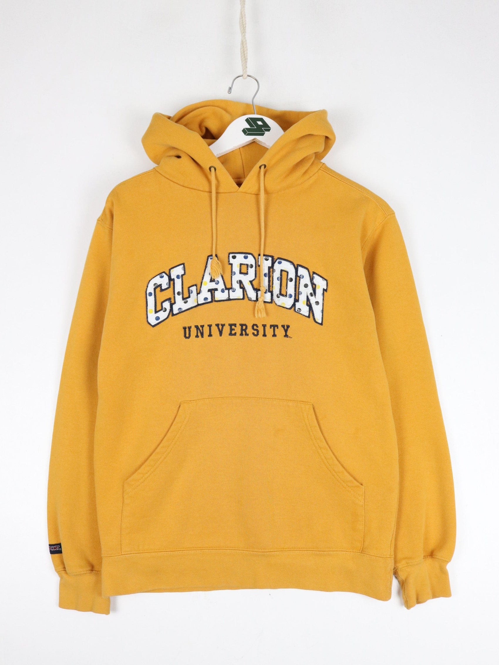 Clarion University Sweatshirt Mens Small Yellow Hoodie