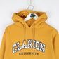 Clarion University Sweatshirt Mens Small Yellow Hoodie from propervintagecanada
