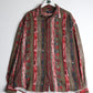 Claudio Campione Shirt Mens 2XL Red Button Up from propervintagecanada