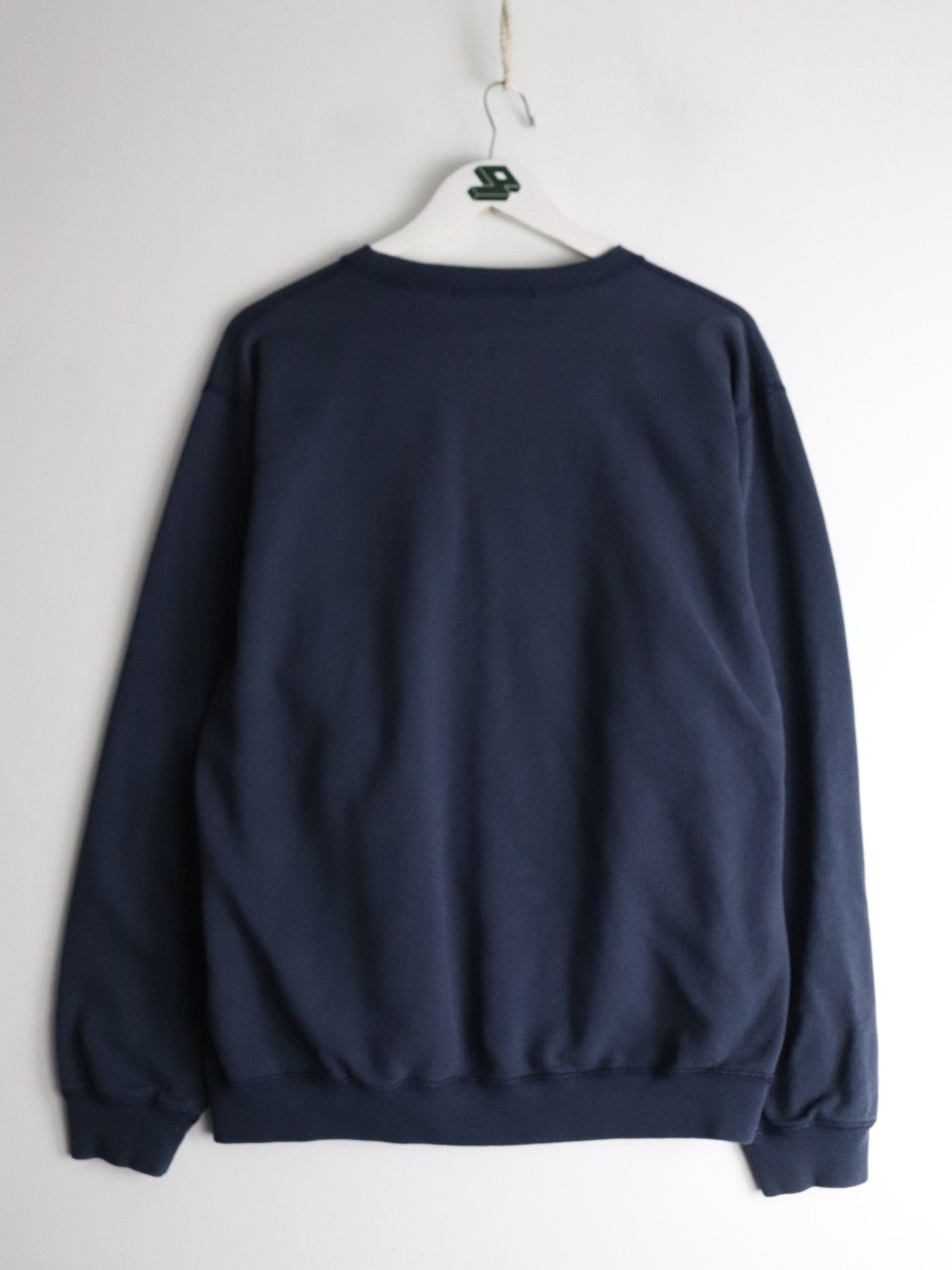 Club Monaco Sport Sweatshirt Mens Small Blue Lightweight