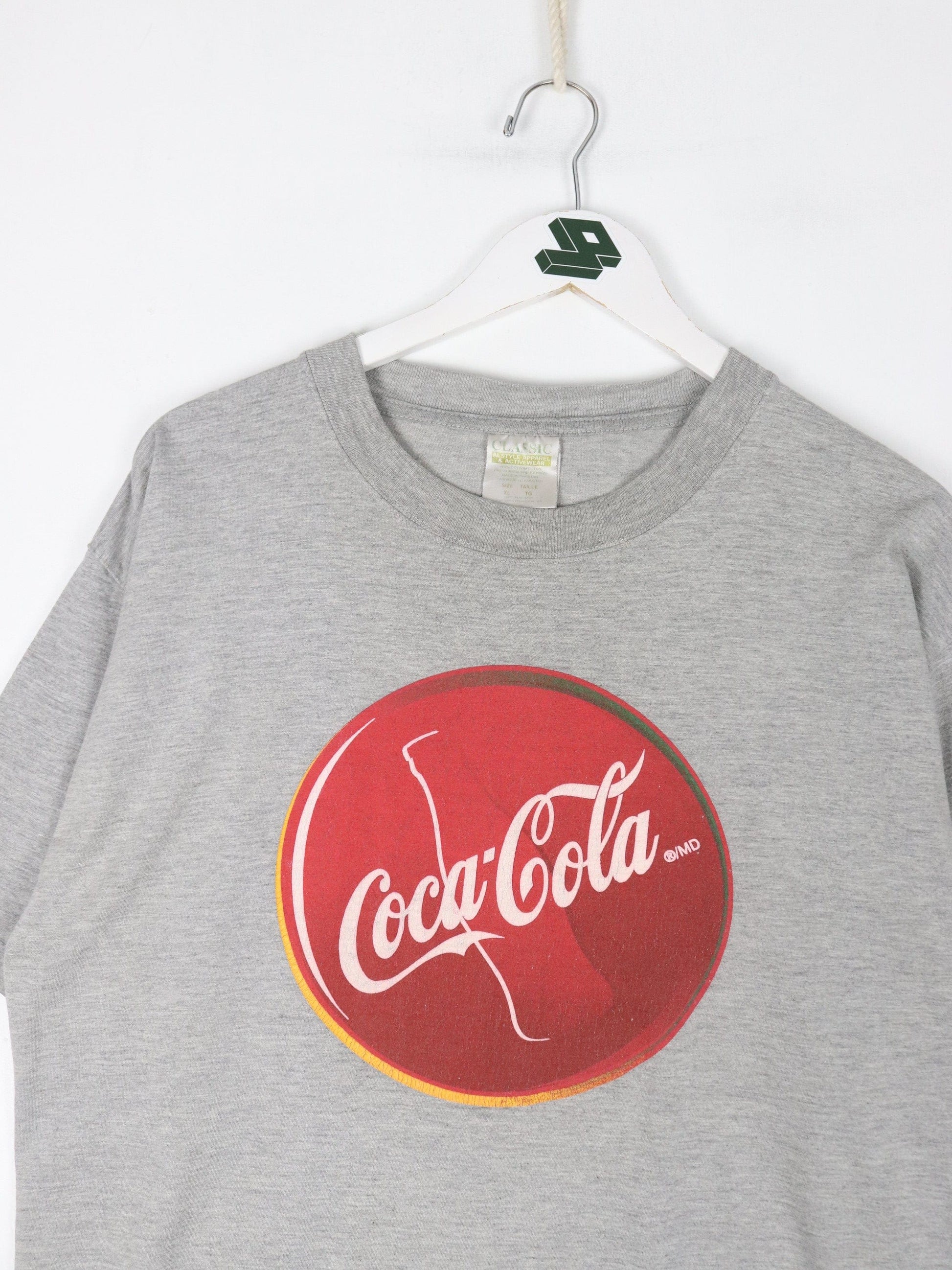 Coca Cola T-Shirts & Tank Tops Coca Cola T Shirt Mens XL Grey