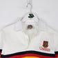 Collegiate Button Up Shirts Queen's University Shirt Mens Small White College Rugby