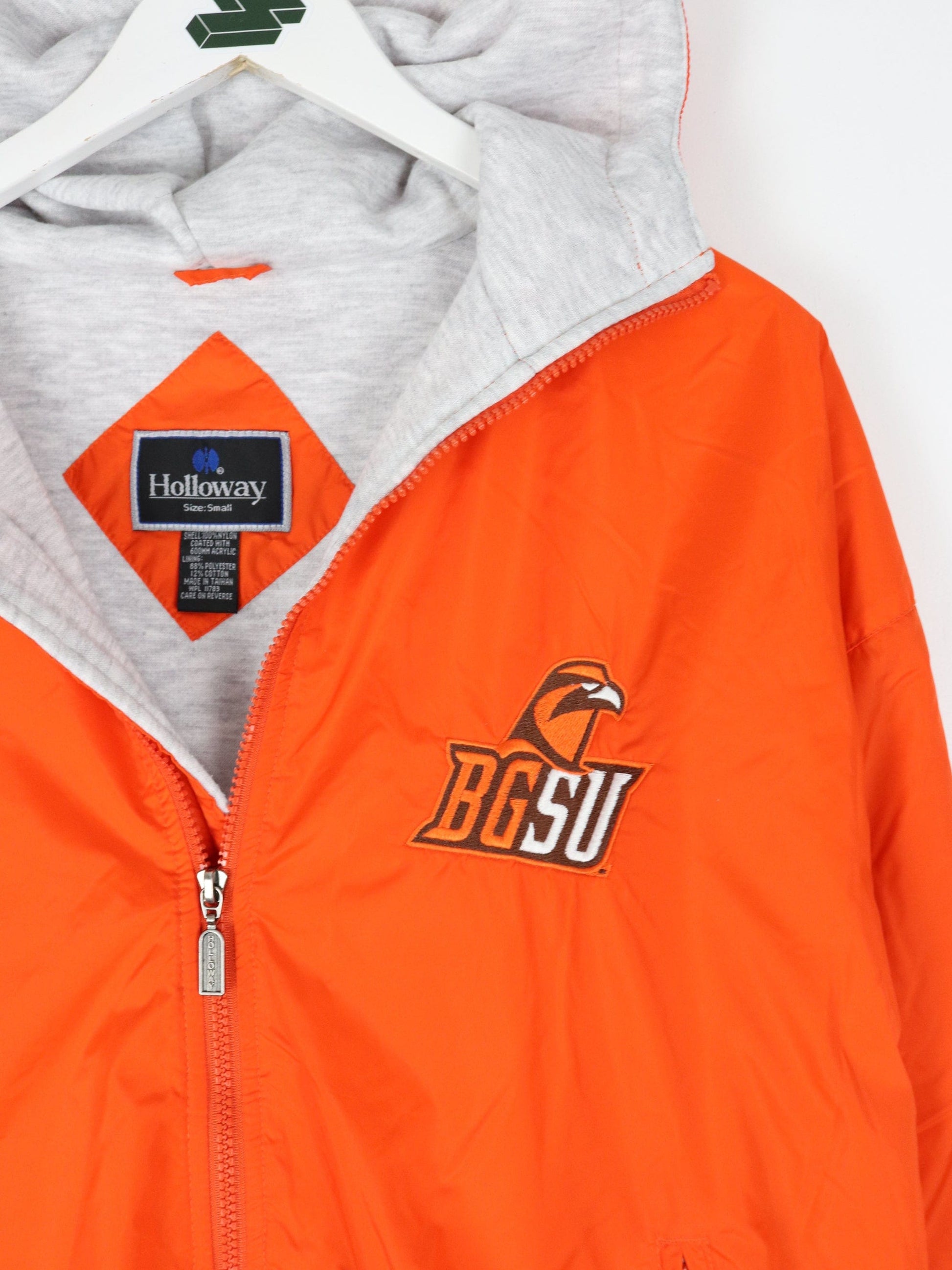 Collegiate Jackets & Coats Vintage Bowling Green State Jacket Mens Small Orange College Coat