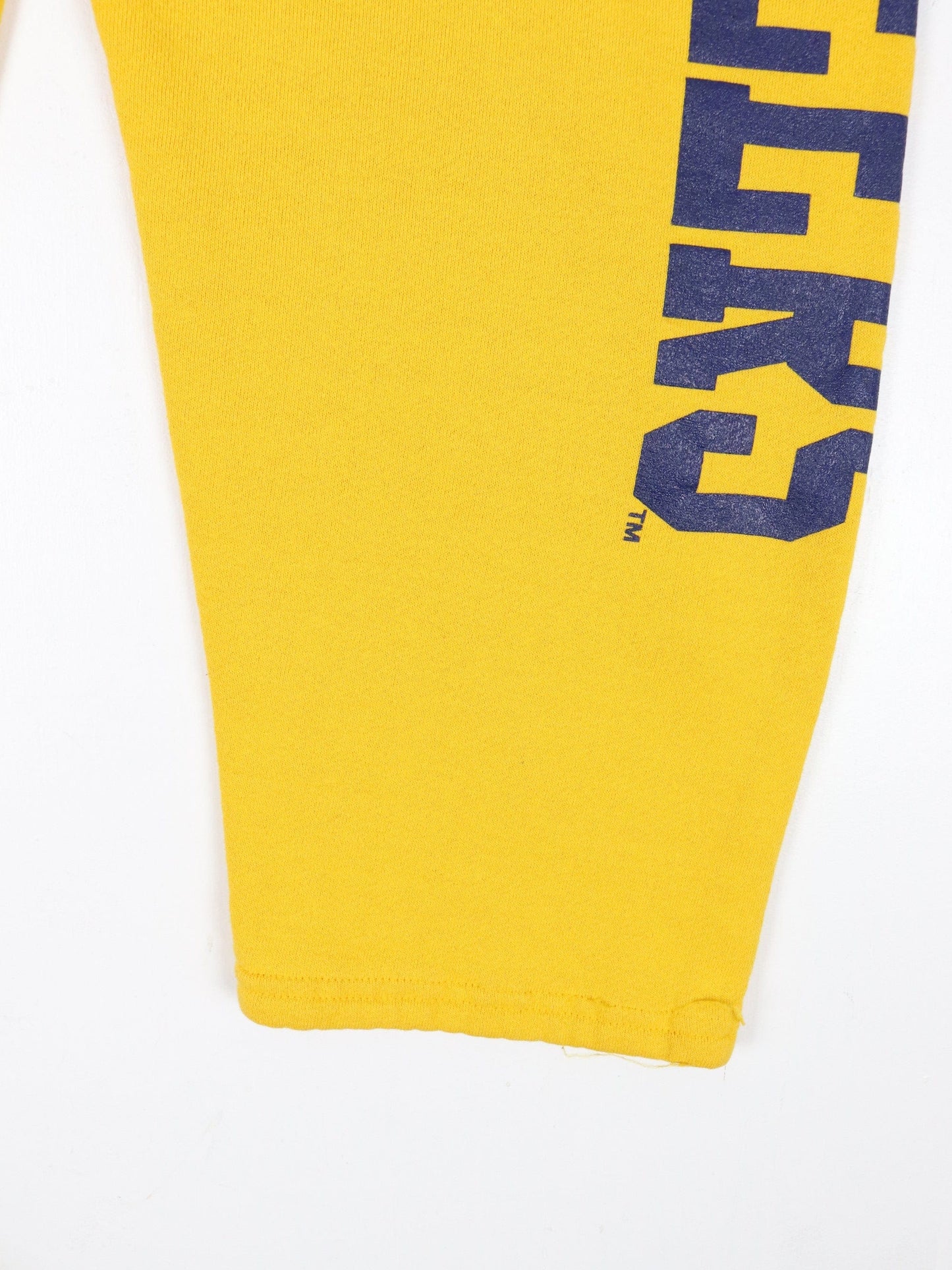 Collegiate Pants Vintage West Virginia Mountaineers Pants Mens Small Yellow College Sweat 24 x 26