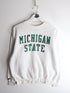 Collegiate Sweatshirts & Hoodies Michigan State Spartans Sweatshirt Mens Large White