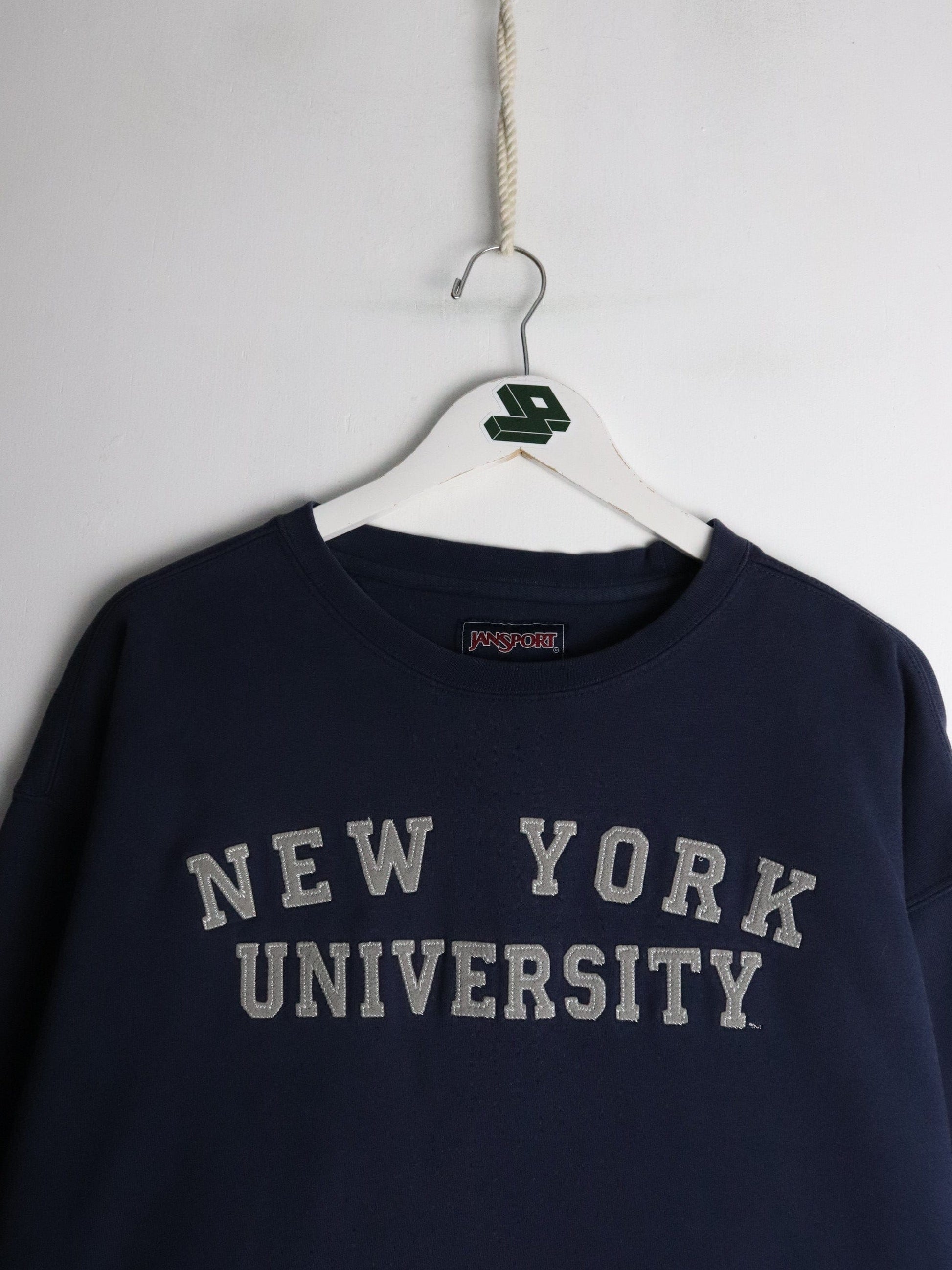 Collegiate Sweatshirts & Hoodies New York University Sweatshirt Mens XL Blue College