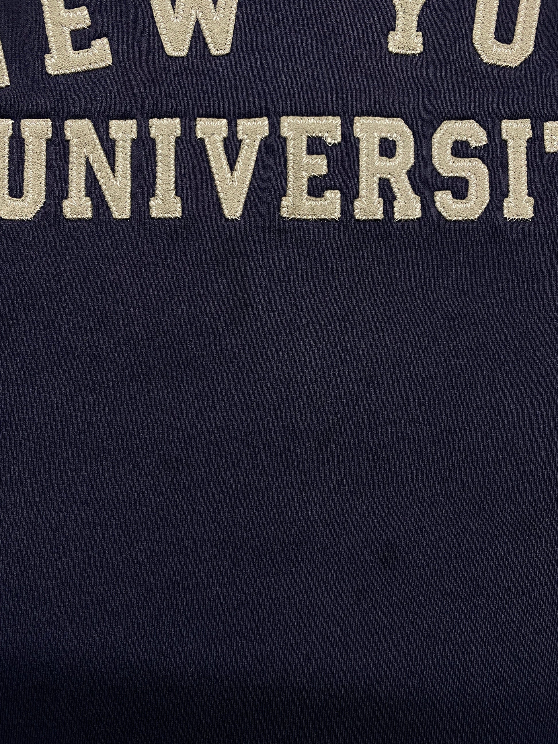 Collegiate Sweatshirts & Hoodies New York University Sweatshirt Mens XL Blue College