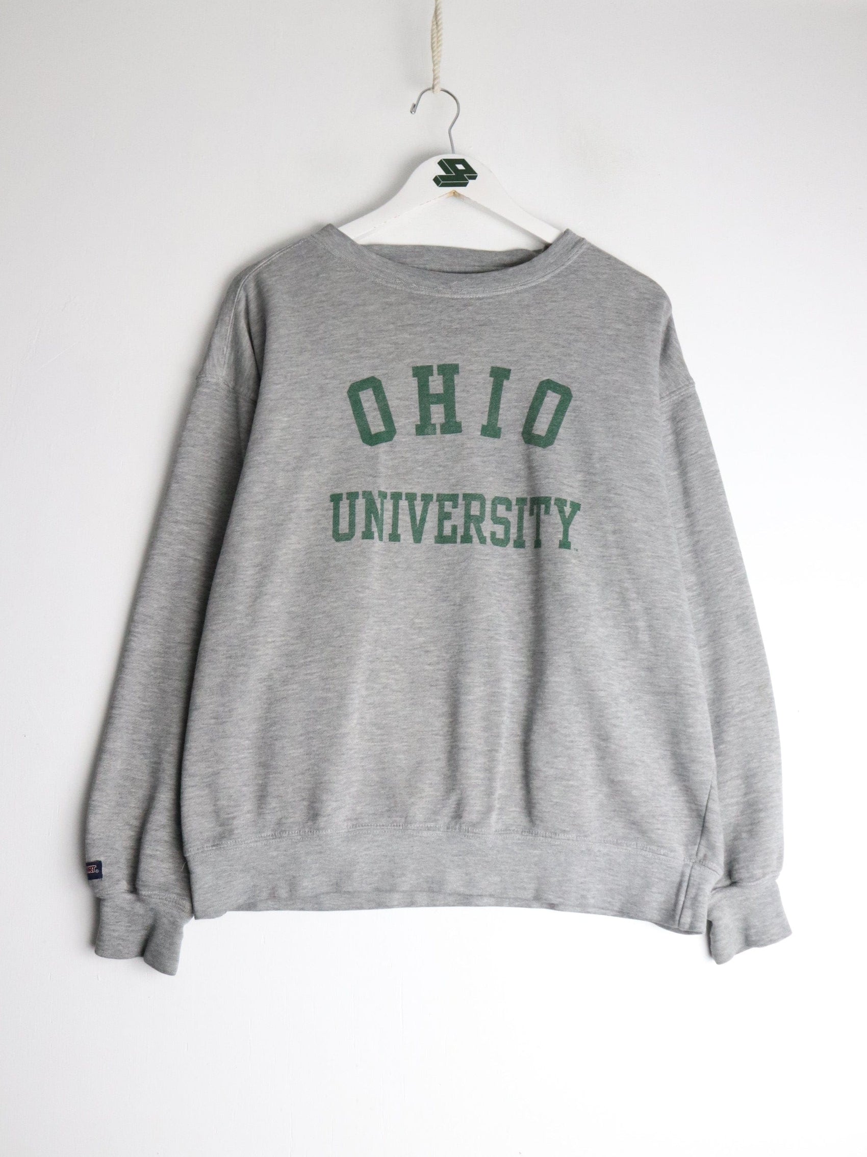 Collegiate Sweatshirts & Hoodies Ohio University Sweatshirt Mens Large Grey College