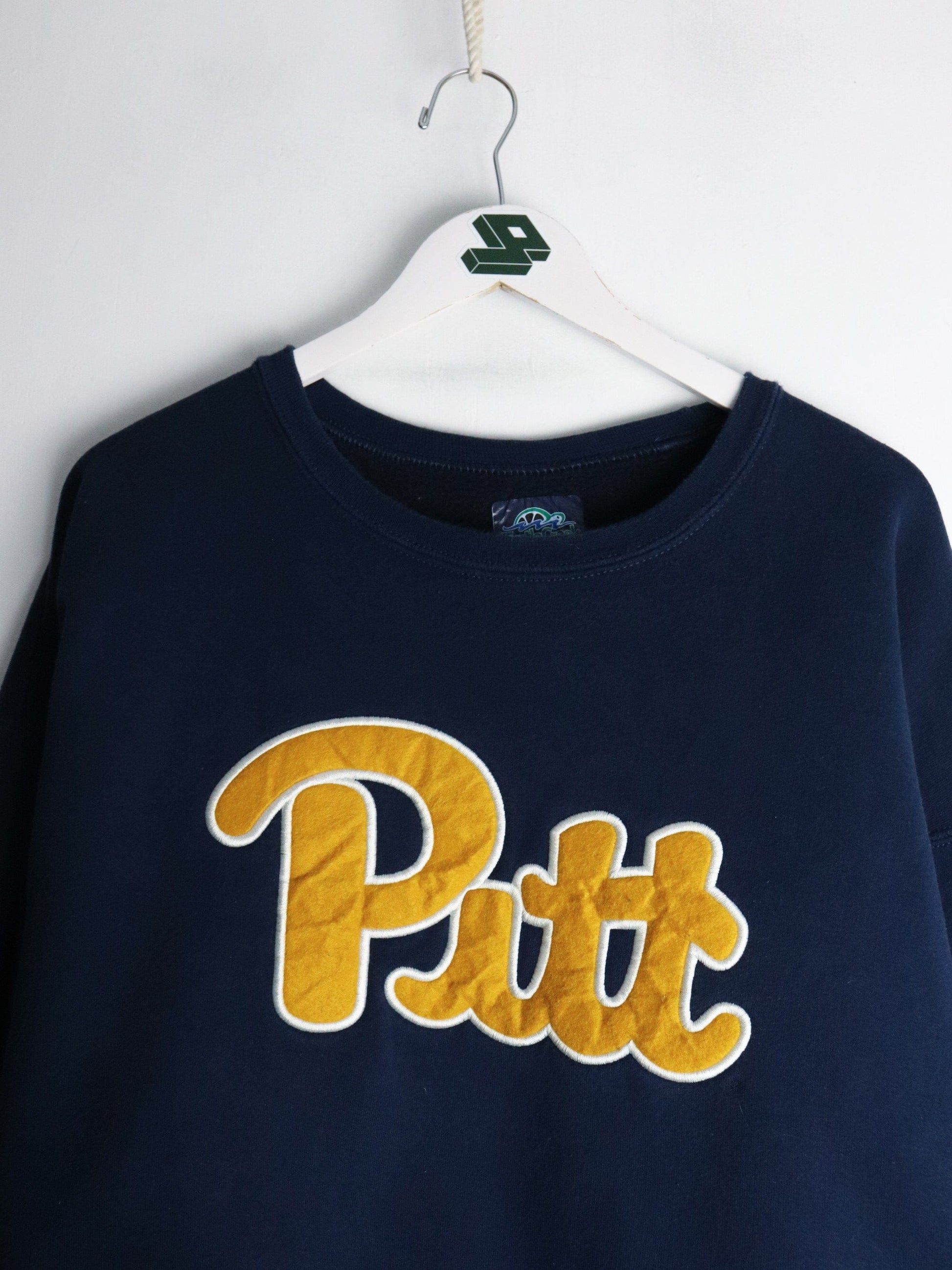 Collegiate Sweatshirts & Hoodies Pittsburgh Panthers Sweatshirt Mens 2XL Blue College