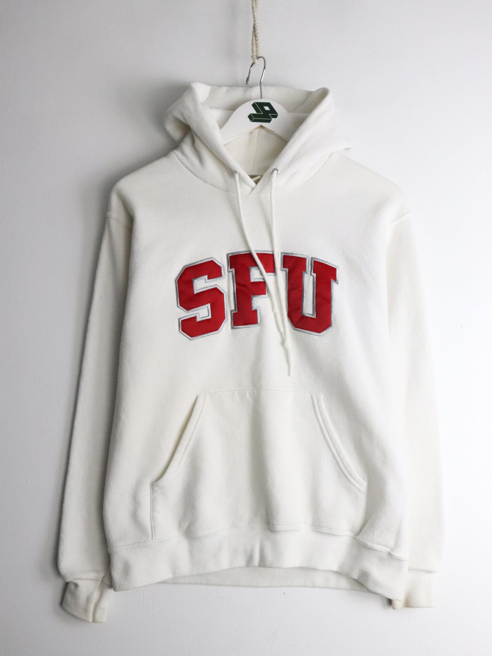 Collegiate Sweatshirts & Hoodies Simon Fraser University Sweatshirt Mens Small White Hoodie