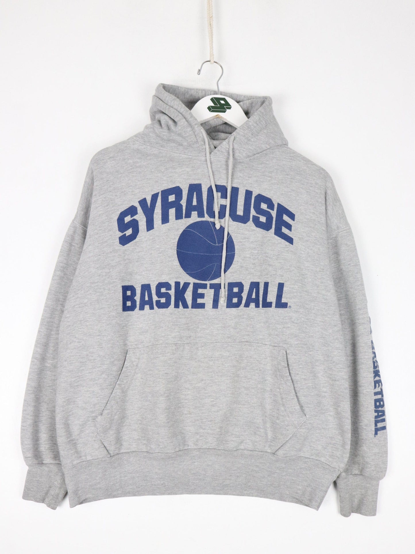 Collegiate Sweatshirts & Hoodies Syracuse Orangemen Sweatshirt Fits Mens Small Grey Basketball Hoodie College