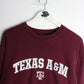 Collegiate Sweatshirts & Hoodies Texas A & M Sweatshirt Mens XL Red College