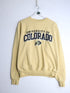 Collegiate Sweatshirts & Hoodies University of Colorado Sweatshirt Mens Medium Yellow