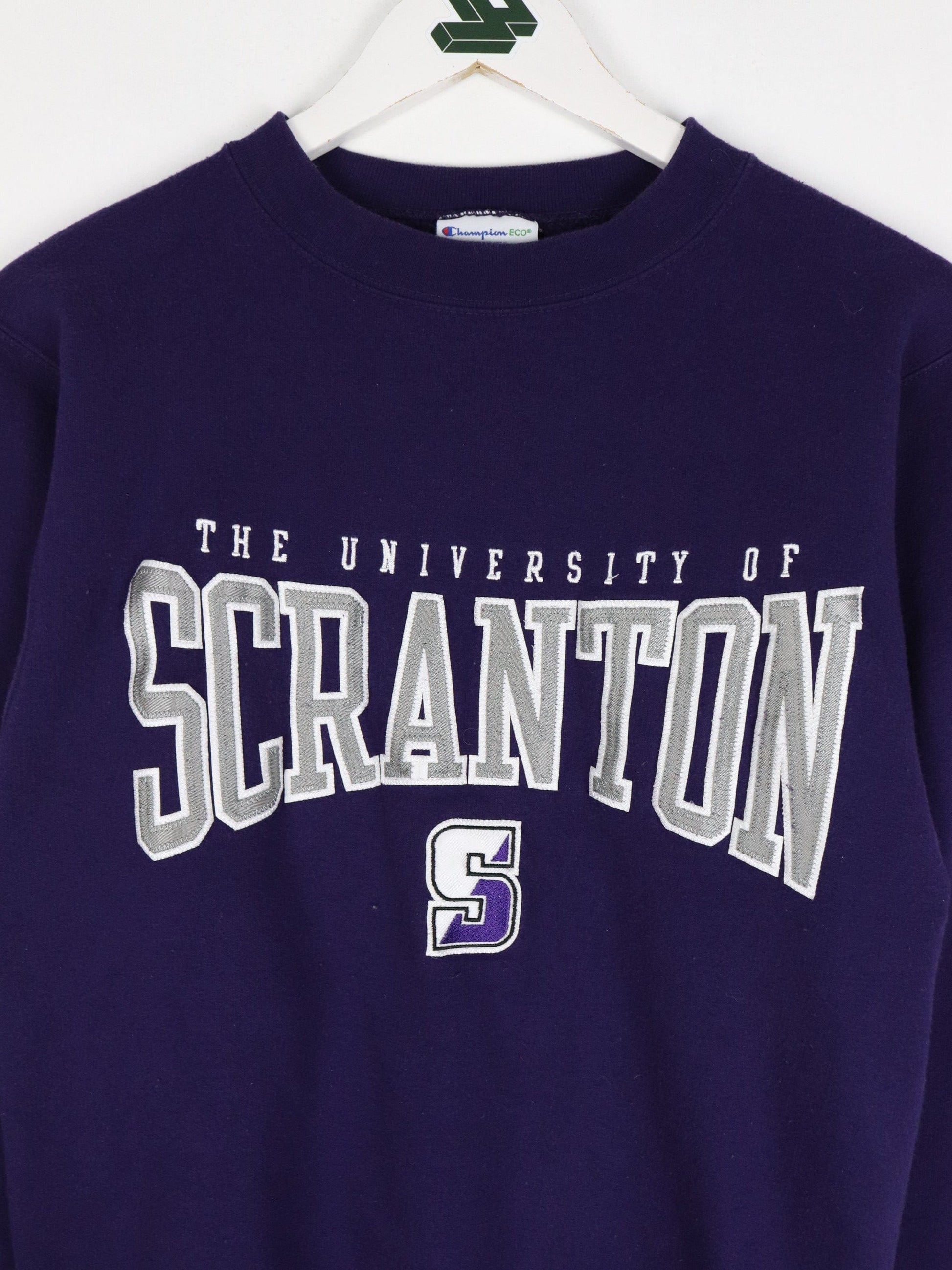 Collegiate Sweatshirts & Hoodies University of Scranton Sweatshirt Mens XS Purple College