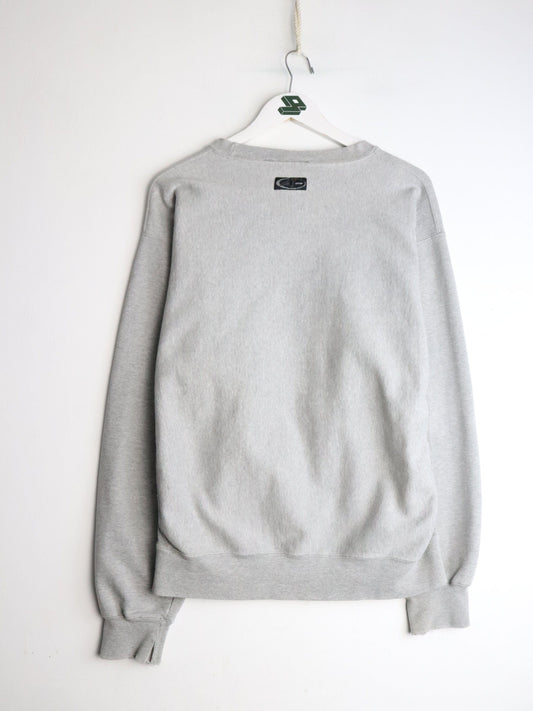 Collegiate Sweatshirts & Hoodies Vintage Chicago School of Business Sweatshirt Mens Medium Grey