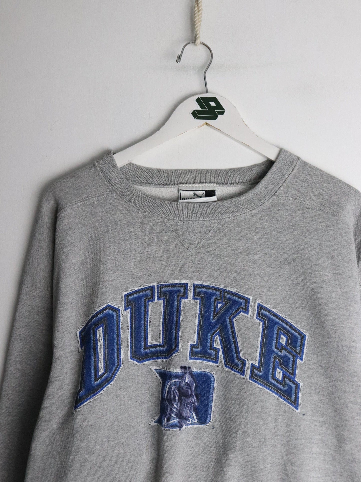 Collegiate Sweatshirts & Hoodies Vintage Duke Blue Devils Sweatshirt Mens XL Grey College