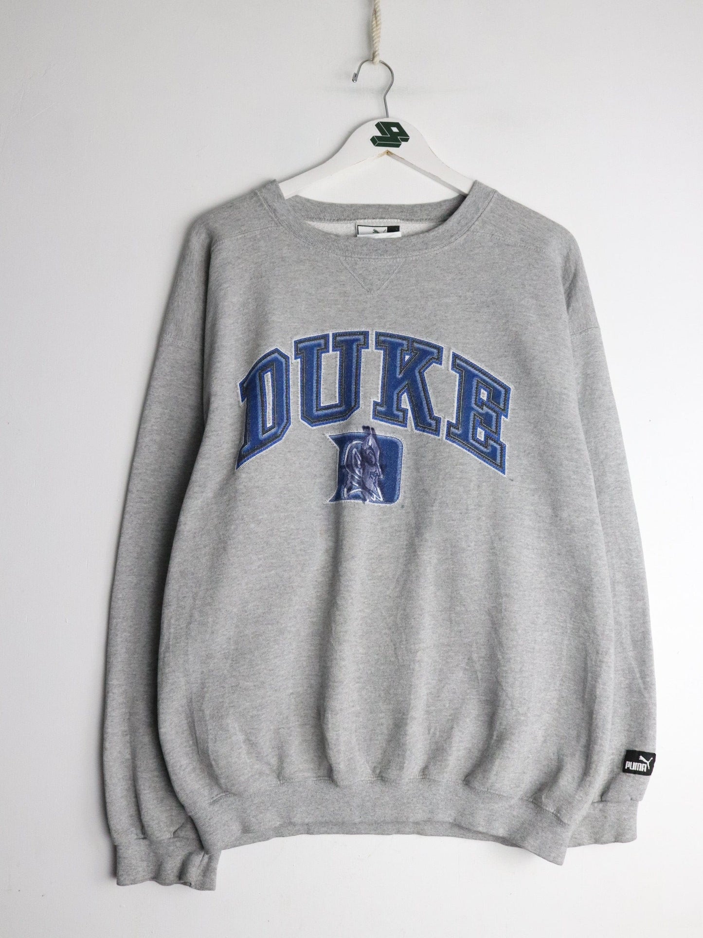 Collegiate Sweatshirts & Hoodies Vintage Duke Blue Devils Sweatshirt Mens XL Grey College