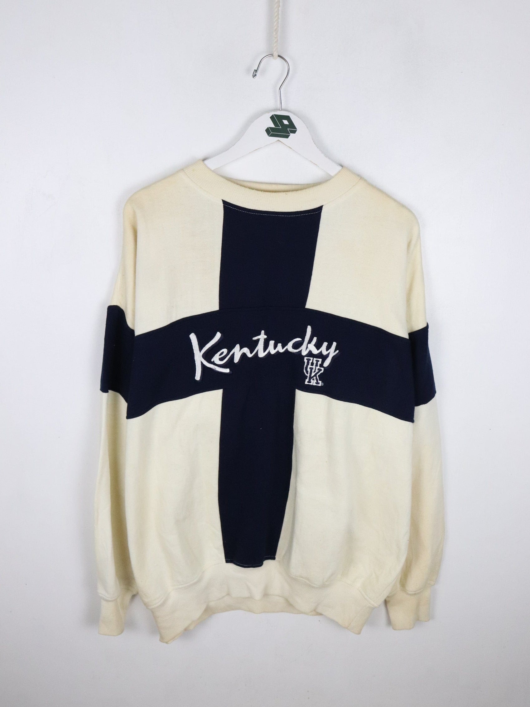 Collegiate Sweatshirts & Hoodies Vintage Kentucky Wildcats Sweatshirt Mens XL Blue White