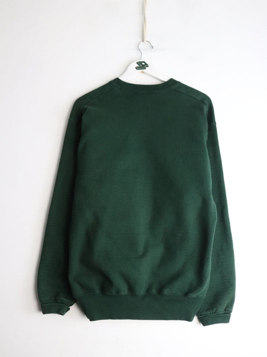 Collegiate Sweatshirts & Hoodies Vintage Michigan State Spartans Sweatshirt Mens Large Green