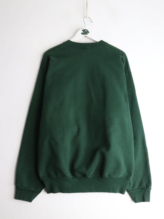 Collegiate Sweatshirts & Hoodies Vintage Michigan State Spartans Sweatshirt Mens XL Green