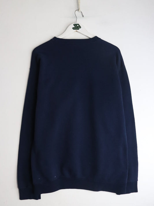 Collegiate Sweatshirts & Hoodies Vintage Michigan Wolverines Sweatshirt Mens Medium Blue