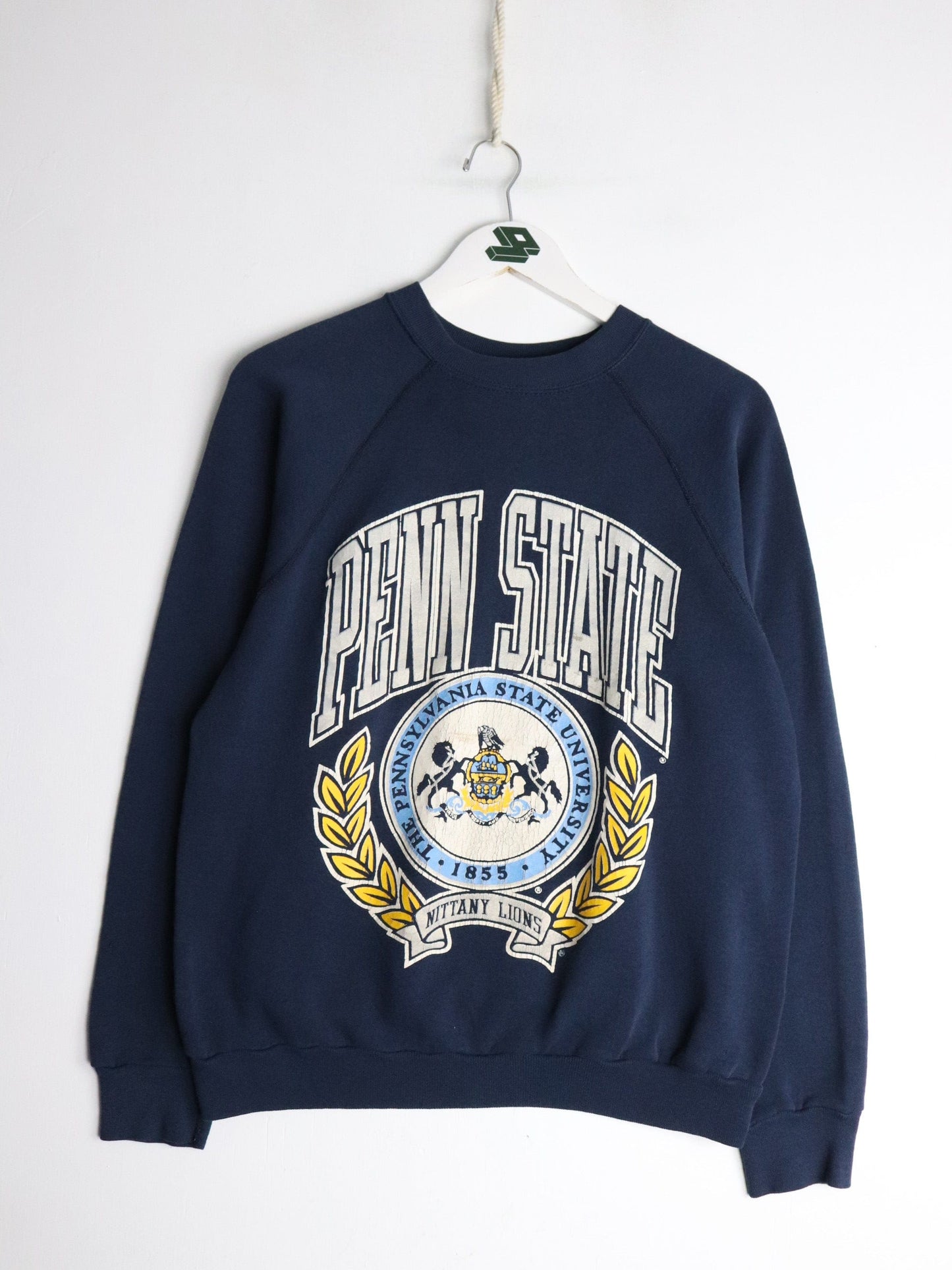 Collegiate Sweatshirts & Hoodies Vintage Penn State Nittany Lions Sweatshirt Fits Mens Small Blue College