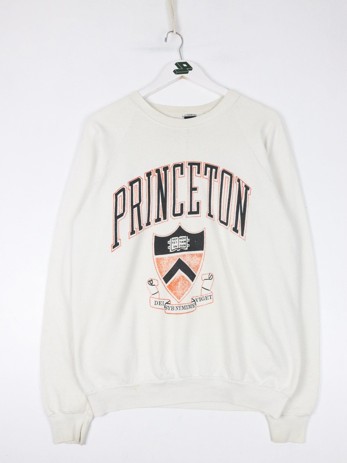 Collegiate Sweatshirts & Hoodies Vintage Princeton University Sweatshirt Fits Mens Medium White 90s College