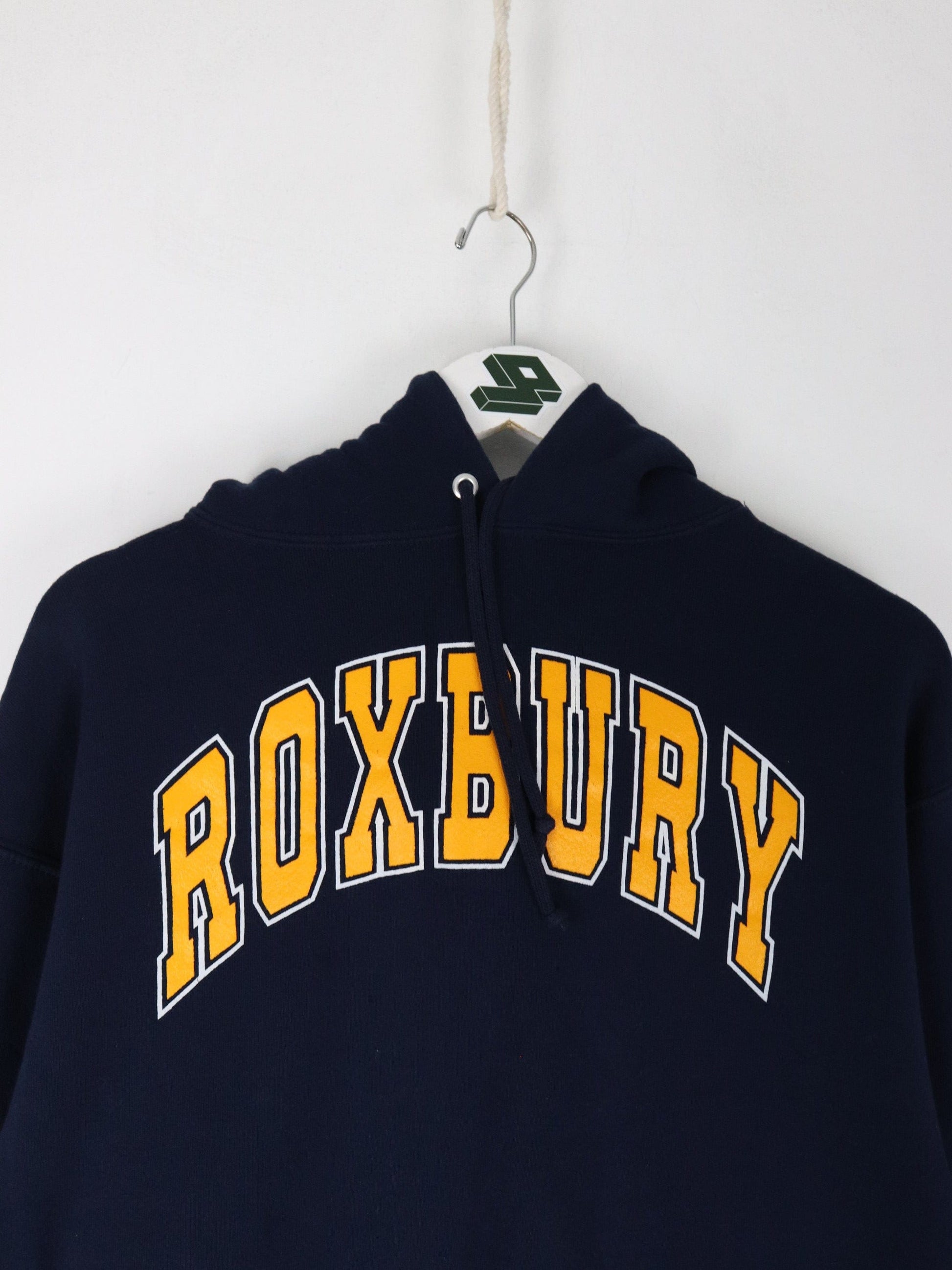 Collegiate Sweatshirts & Hoodies Vintage Roxbury Sweatshirt Mens Medium Blue College Hoodie