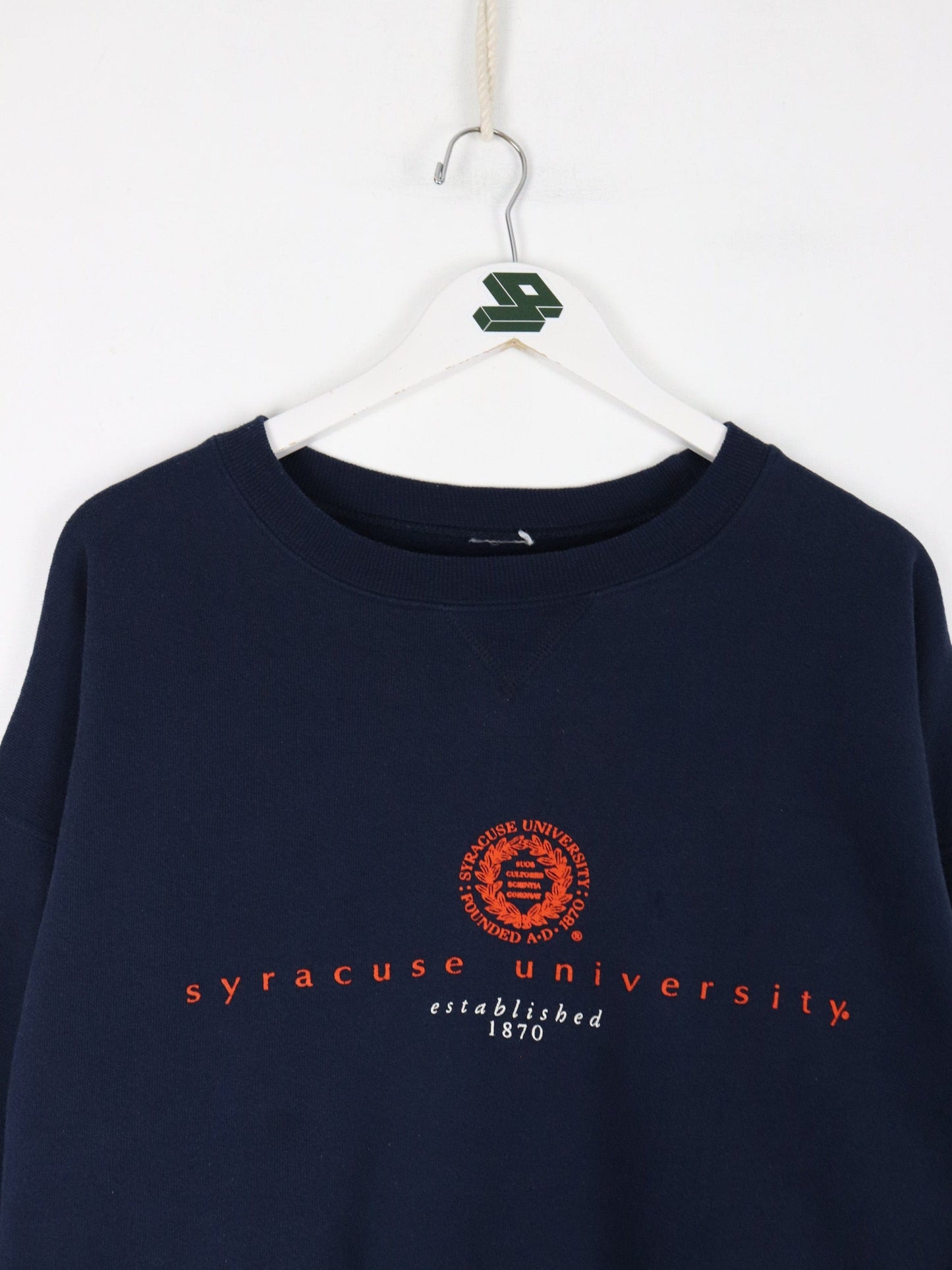 Collegiate Sweatshirts & Hoodies Vintage Syracuse University Sweatshirt Mens XL Blue College 90s