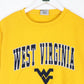 Collegiate Sweatshirts & Hoodies West Virginia University Sweatshirt Mens Large Yellow College