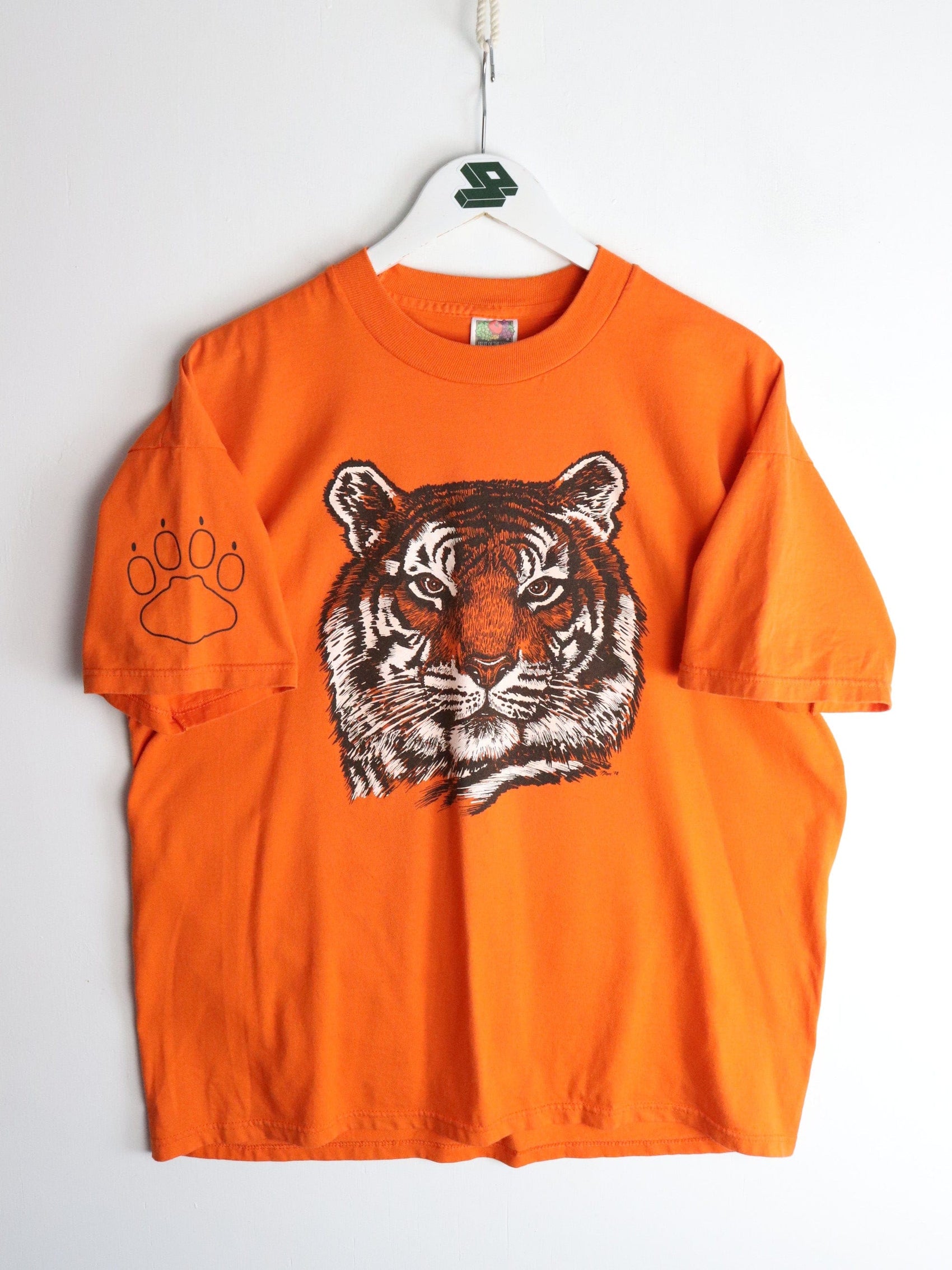 Collegiate T-Shirts & Tank Tops Vintage Clemson Tigers T Shirt Mens XL Orange