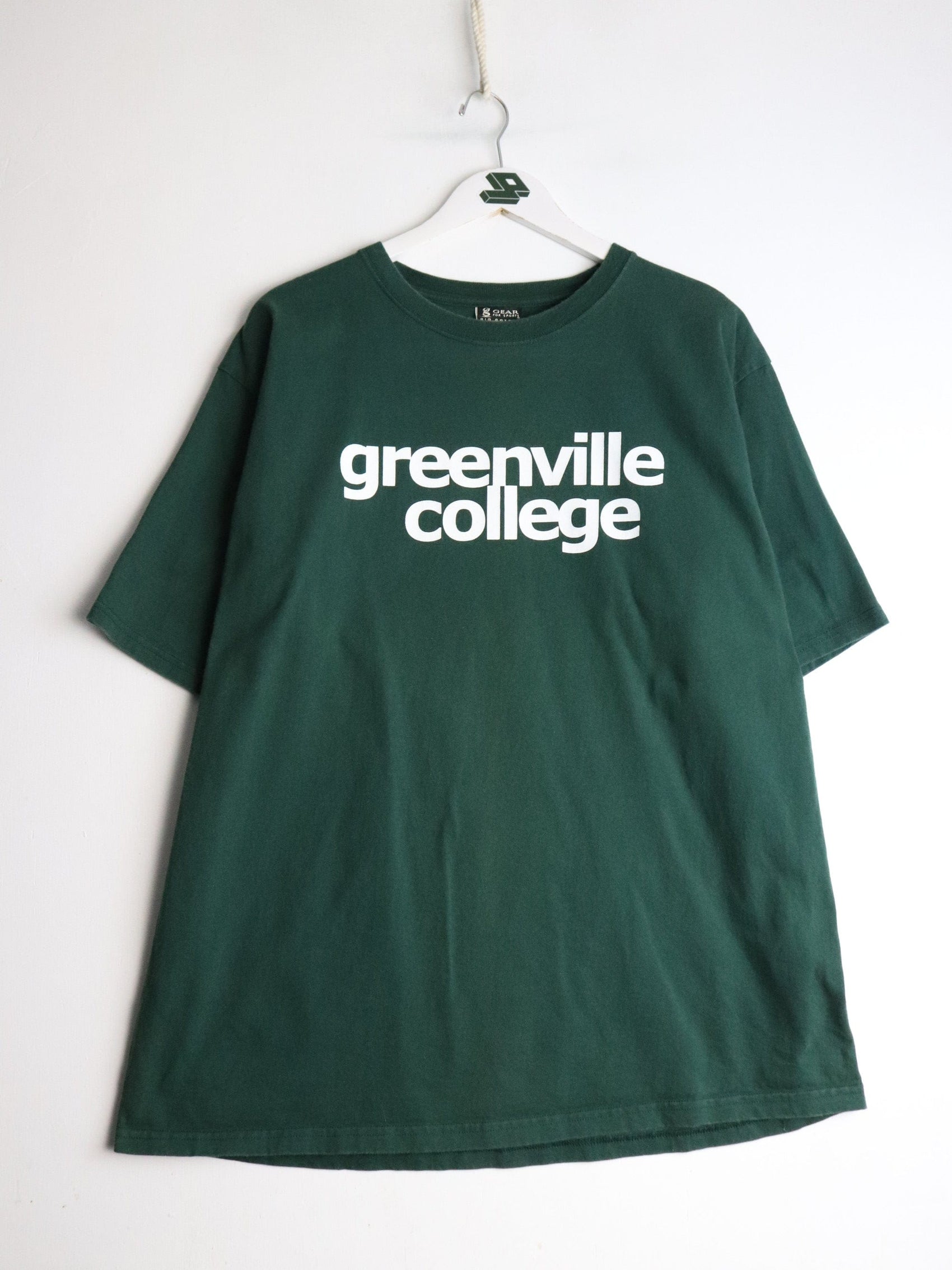 Collegiate T-Shirts & Tank Tops Vintage Greenville College T Shirt Mens XL