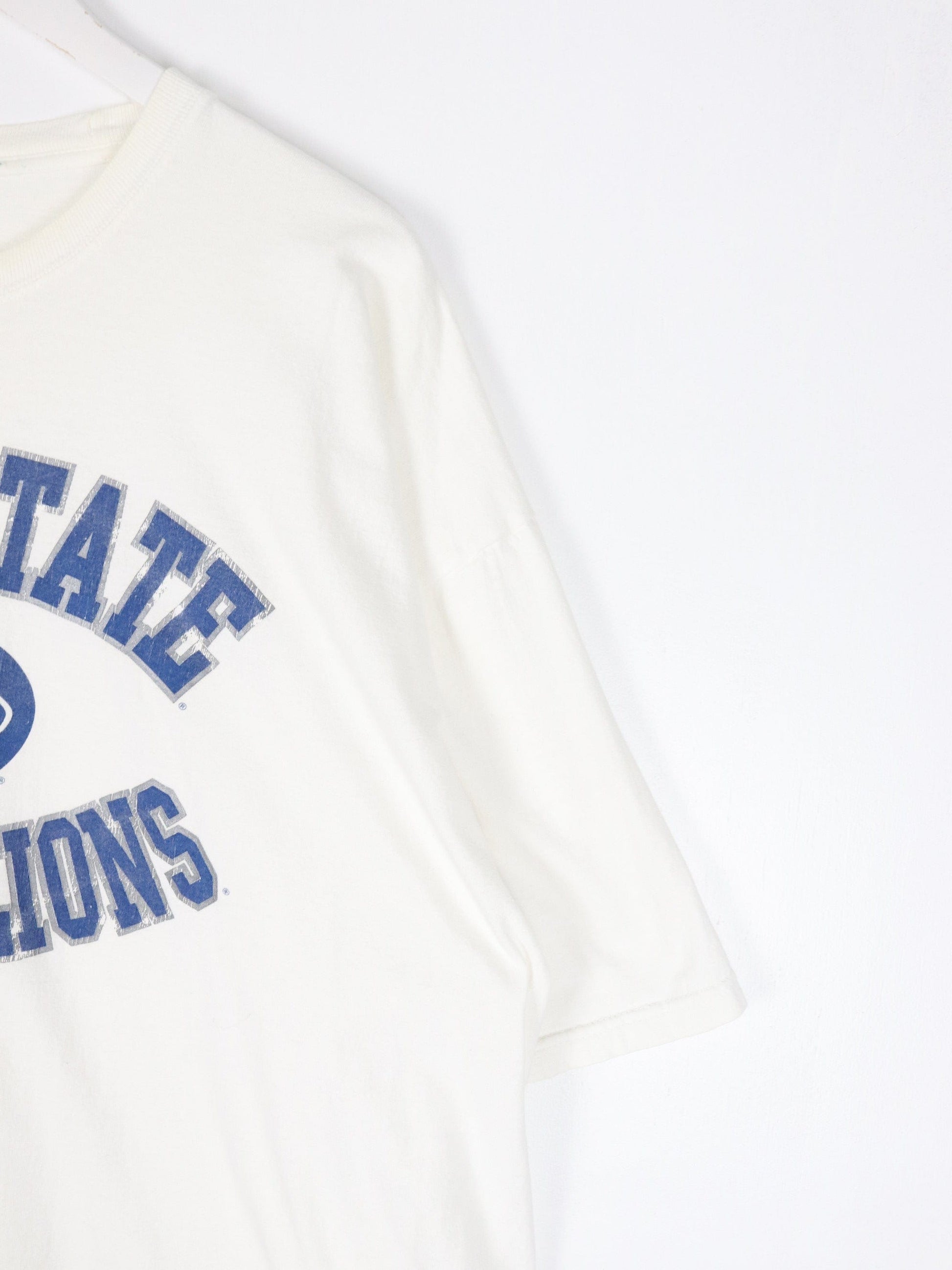 Collegiate T-Shirts & Tank Tops Vintage Penn State Nittany Lions T Shirt Mens 2XL White College