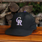Colorado Rockies Hat Adult 7 3/8 Black from propervintagecanada