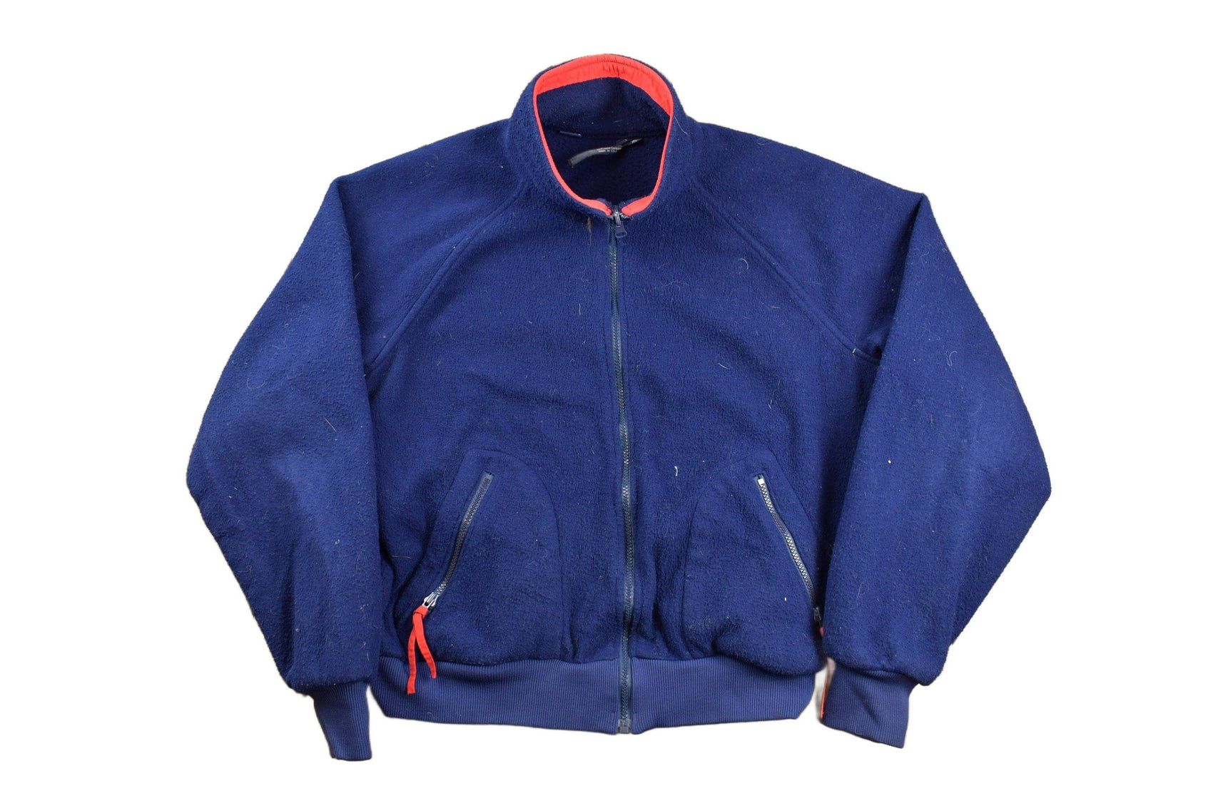 Columbia Clothing > Gender Neutral Adult Clothing > Hoodies & Sweatshirts > Sweatshirts Vintage 1980s Columbia Fleece Zip Up Sweater Men's Medium