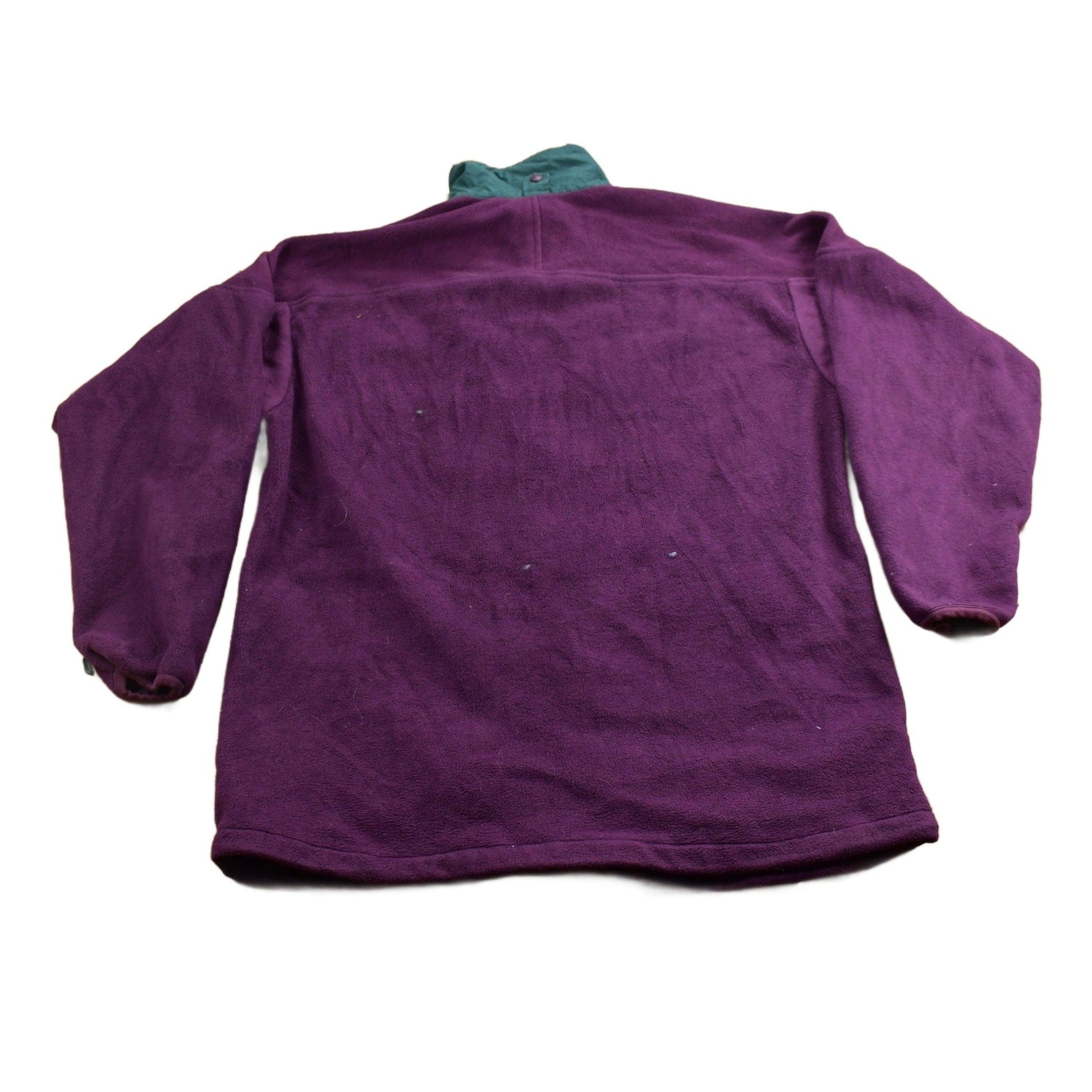 Columbia Clothing > Gender Neutral Adult Clothing > Hoodies & Sweatshirts > Sweatshirts Vintage 1980s Columbia Fleece Zip Up Sweater Women's XL